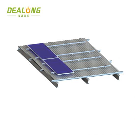  Trapezoidal metal roof solar panel mountings